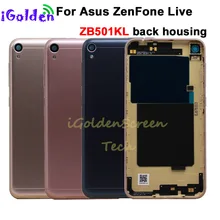 Гарантия Корпус для Asus Zenfone Live ZB501KL X00FD A007 задняя крышка Батарея чехол Запчасти для авто