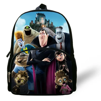 12-дюймовый для мальчиков детская сумка-рюкзак для детей с принтом «Monsters University сумка Майк Вазовски Джеймс П. Салливан печати школьная сумка для детей - Цвет: Темный хаки