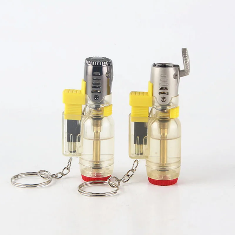 

Cigarette accessories Butane Gas Lighter Pendant windproof torch lighters 002