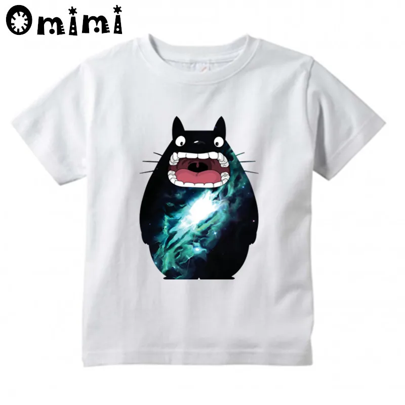 Children's Anime My Neighbor Totoro Printed T Shirt Kids Great Casual Short Sleeve Tops Boys and Girls Cute T-Shirt