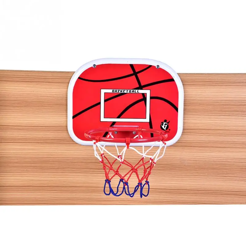 Quickdraw Basketball Hoop Play Set Childrens Mini Hanging Ring with Ball and Pump
