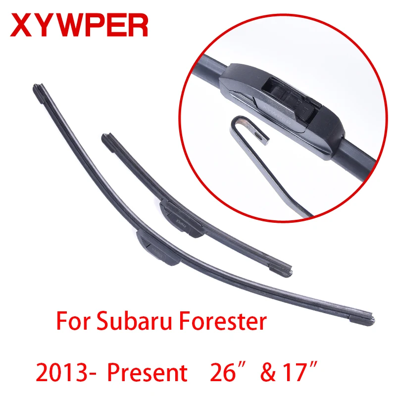 XYWPER щетки стеклоочистителя для Subaru Forester 2013 2014 2015 2016 в наличии 26 и 17 дюймов