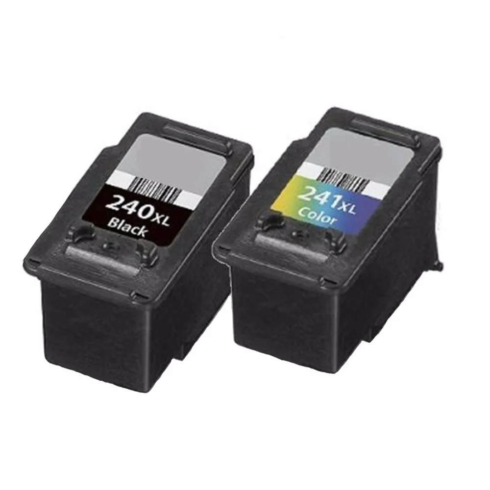 

hisaint 2pk PG 240XL CL 241XL Ink Cartridge for Canon Pixma MG and MX Series Printer (Alternative Replacement) Free shipping