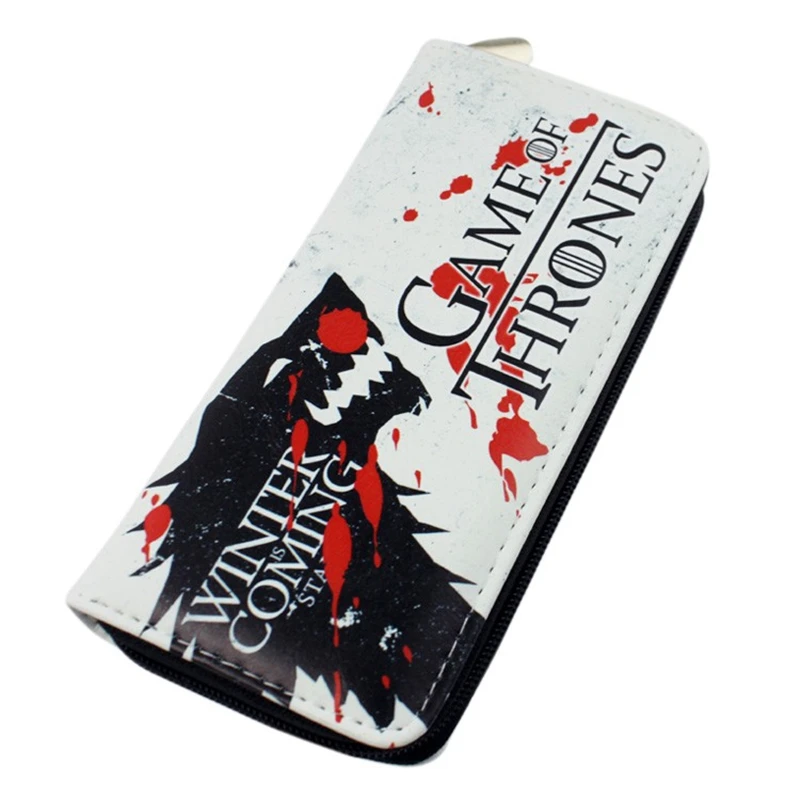 

Game of Thrones Wallet a song of ice and fire power game around the Stark family Langtou Purses Baellerry Men Wallets Women
