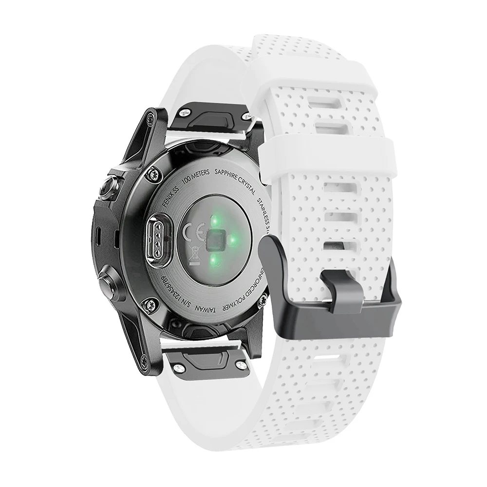 Quick Release силиконовые Easy fit запястье ремешок 26 22 20 мм для Garmin Fenix 5X5 5S плюс 3 3 HR Forerunner 935 часы