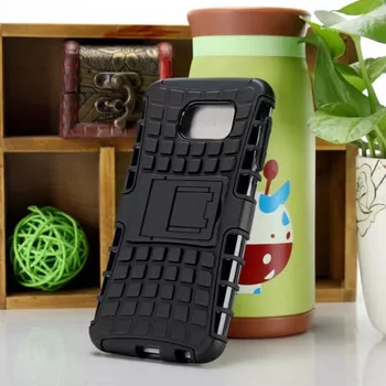 Luxury rugged spider armor case for samsung Galaxy S6 G920 hybrid silicone bracket design back cover