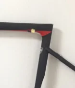 

Frame+fork+headset+clamp+setpost sl6 carbon frame black red color carbon frame t1100 Road bicycle carbon frameset best price