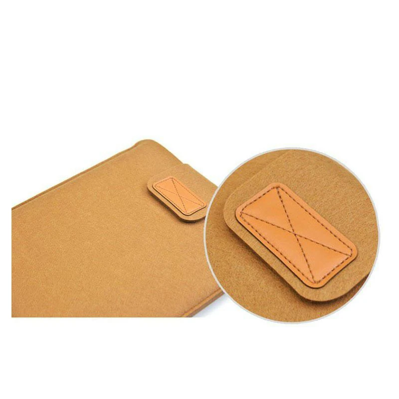 Wool Felt Laptop Sleeve Case Notebook Bag Tablet Pouch 7 8 10 11 12 13 14 15.6 17.3 for Macbook Air Pro Xiaomi for kindle iPad