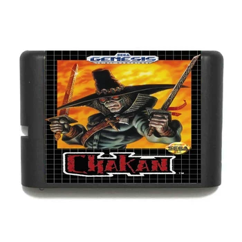 

Chakan 16 bit MD Game Card For Sega Mega Drive For Genesis