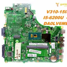 Для lenovo V310-15ISK Материнская плата ноутбука V310-15ISK I5-6200U 4 Гб DA0LV6MB6F0 испытанное хорошее