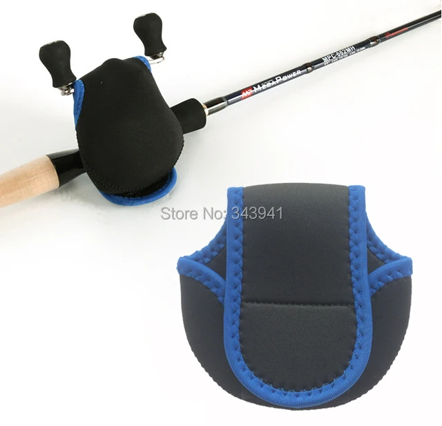 Neoprene Fishing Reel Protective Case Fly Reel Pouch Bag Baitcasting