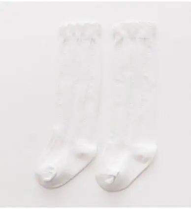 Милые Мягкий хлопок Обувь для девочек Обувь для мальчиков носки кружевные манжеты Дизайн детские носки в Корейском стиле для мальчиков школьного возраста/Обувь для девочек Гольфы от 0 до 9 т - Цвет: white