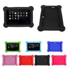 Silicone Gel Protective Back Case Cover For 7 Inch Allwinner A33 A23 Android Tablet Q88 ipad