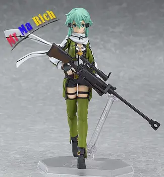 

Anime Figure 15 Cm Sword Art Online Asada Shino Figma 241 Pvc Action Figure Collectible Model Toy