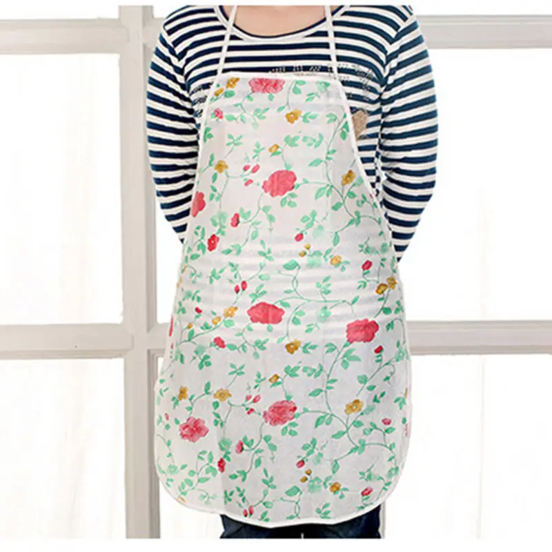 2015 Hot Flower Apron Water Resistant Resuable Home Kitchen Restaurant