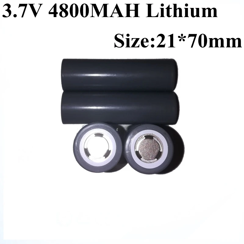 Batteria Ricaricabile Litio 3,7V 4800mAh HUOYALU – Modello 18650 Per Lampada Da Pesca, Tagliacapelli E Torce, Confezione Da 4 + Cavo USB