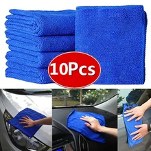 5/10 шт. Авто ультра мягкой микрофибры Полотенца губка для мытья автомобиля ткань для машины, полироль для автомобиля, воск для ухода за автомобилем для укладки волос тряпка из микрофибры для 30*30 см