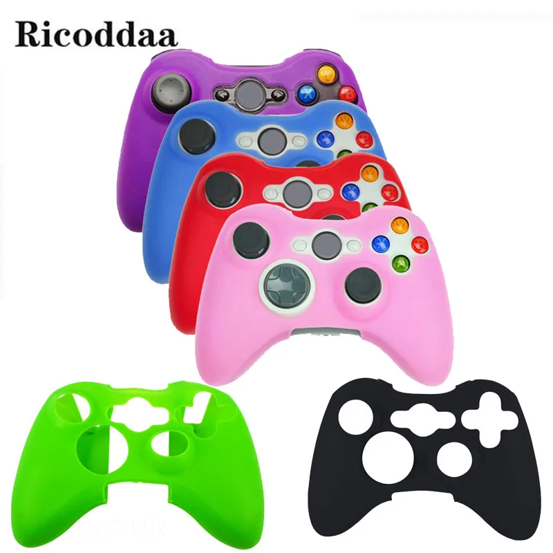 

For Xbox 360 Controller Soft Case Silicone Protective Skin Cover Rubber Protector Shell Housing For Xbox360 Gamepad Accessory
