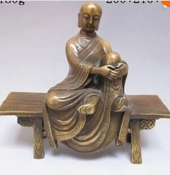 

WBY---406+++Chinese Collection Ancient Chinese Bronze Statue - Buddha