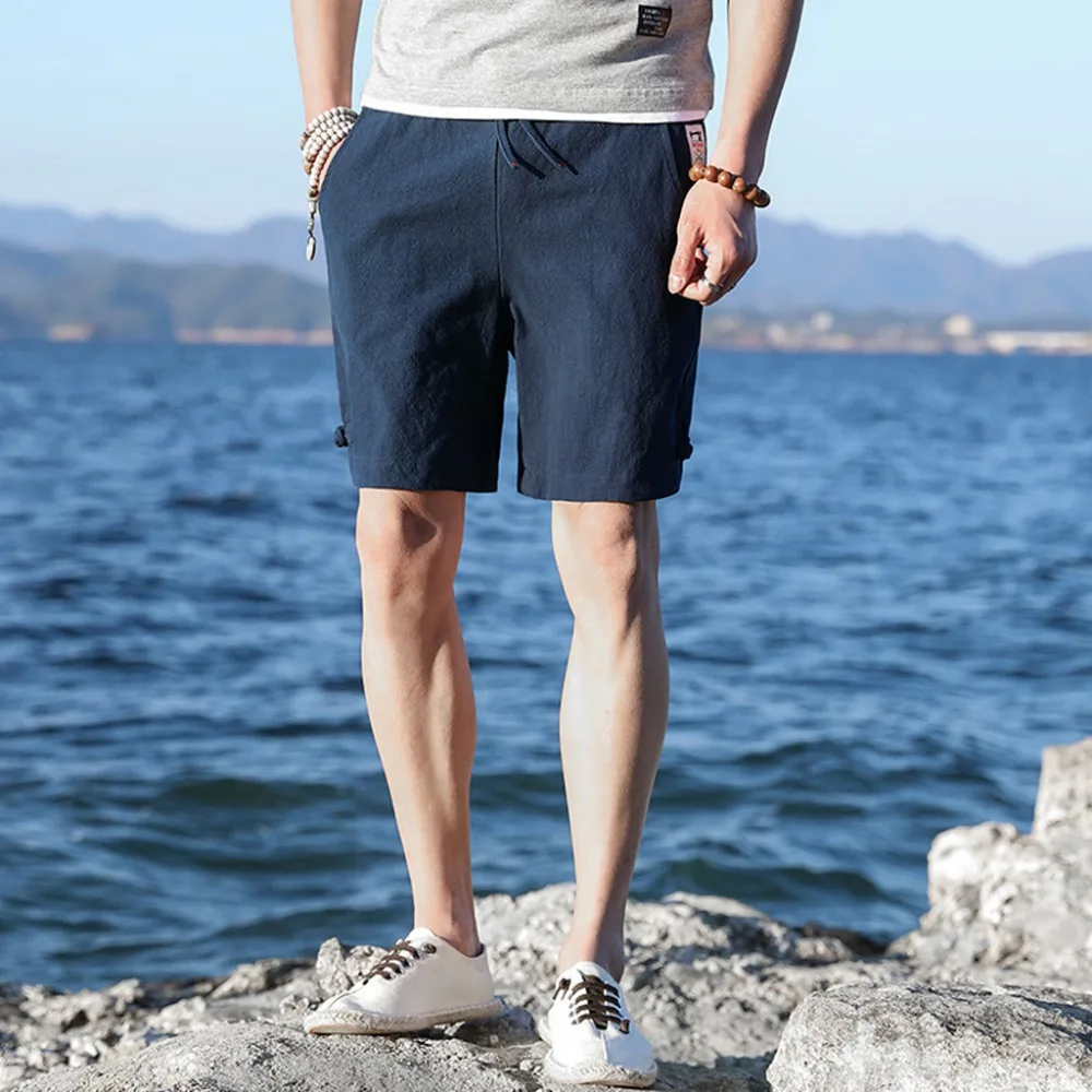 Летние мужские шорты кэжуал новые летние повседневные свободные в стиле пэтчворк прямые камуфляжные пляжные шорты с принтом с эластичной