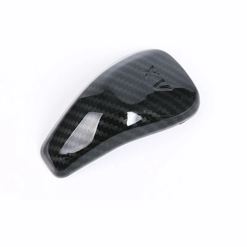 Carbon Fibre Gear Lever Decorative Cover for Subaru XV Crosstrek 2018 New Style Interior Accessories Carbon Fibre Gear Lever Decorative Cover for Subaru XV Crosstrek 2018 New Style Interior Accessories