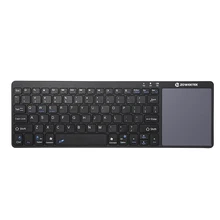 Zoweetek K12BT-1 Marke Neue Utra thin Mini Drahtlose Englisch Bluetooth Tastatur Maus Touchpad Für Windows Android PC