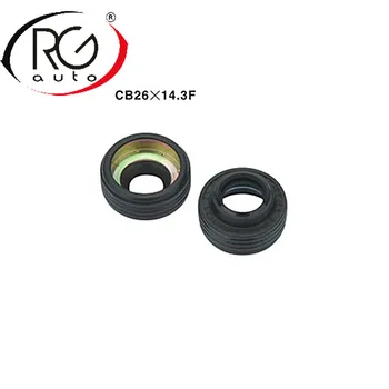 

free shipping for VOLKSWVAGAN Auto AC compressor LIP TYPE Rubber-mounted shaft seal / seal stamp / seal washer