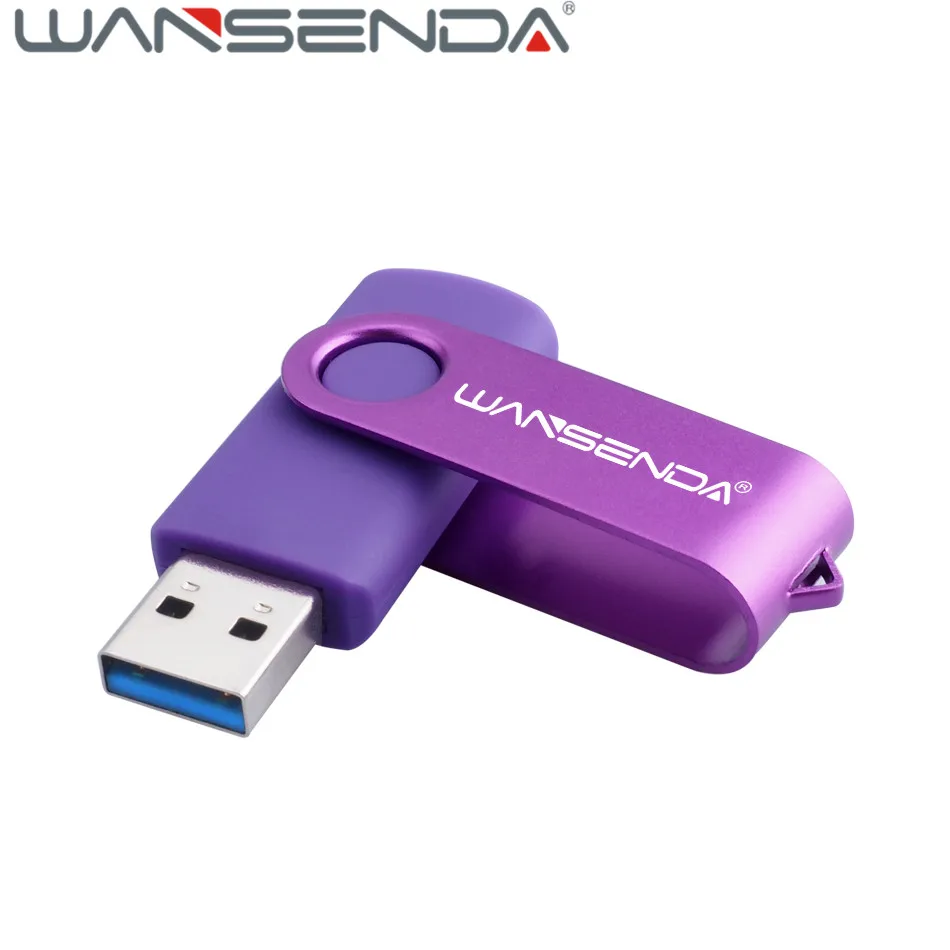 WANSENDA металлический флеш накопитель usb 3 0 32 ГБ 64 128 256 ГБ|USB флэш-накопители| |