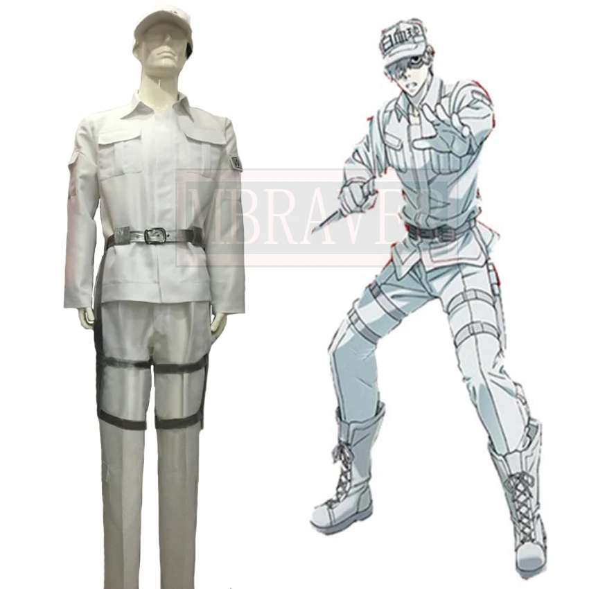 Cells At Work Hataraku Saibou Leukocyte U 1146 Cosplay Costume Custom Made Free Shipping Anime Costumes Aliexpress Cells At Work Hataraku Saibou Leukocyte U 1146 Cosplay Costume Custom Made Free Shipping Anime Costumes Aliexpress