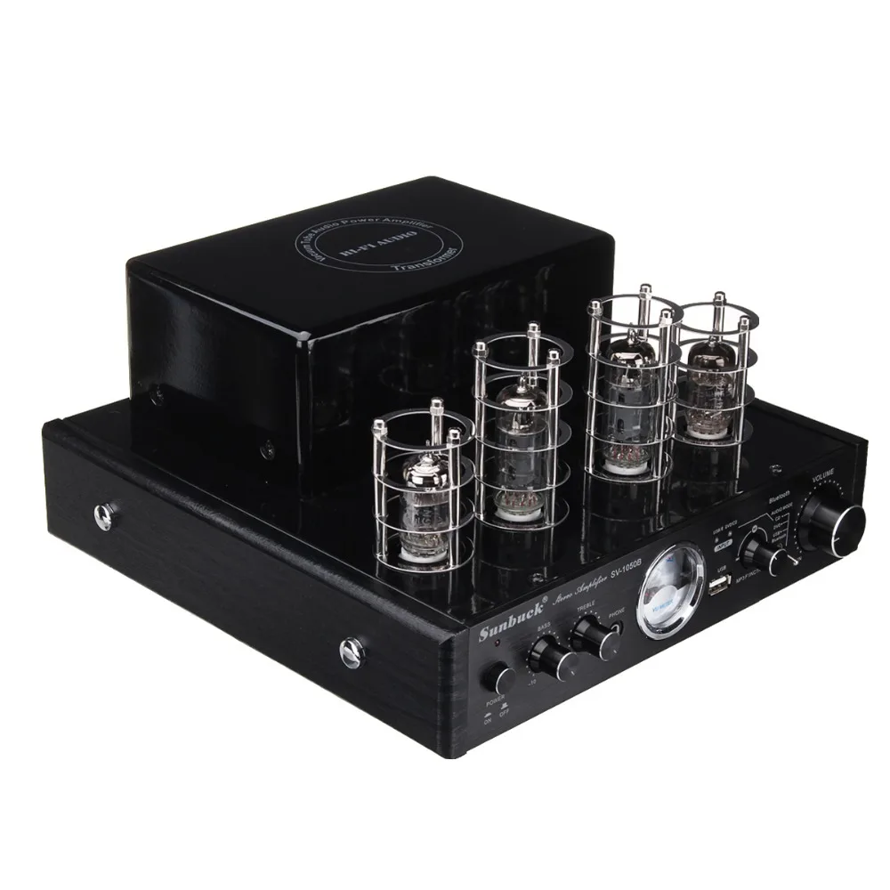 

2019 new NE-10S built-in 4.0 Bluetooth MP3 WAV lossless USB 210V-240V 25W 2.0 home Audio tube HIFI amplifier
