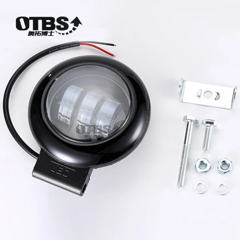 OTBS 2pcs 30 W мотоцикл Противотуманные фары внедорожный грузовик Dirt Bike Wrangler ATV SUV 12 V 24 V светодиодный вспомогательный светильник