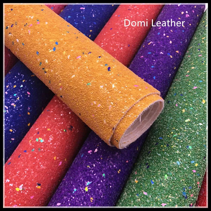 chunky glitter fabric with glitter pieces (9)