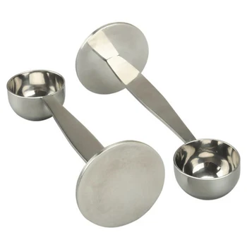 

Hot Espresso Stand Coffee Measure Tamper Spoon Stainless Steel Coffee & Tea Tools Tampers Coffeeware