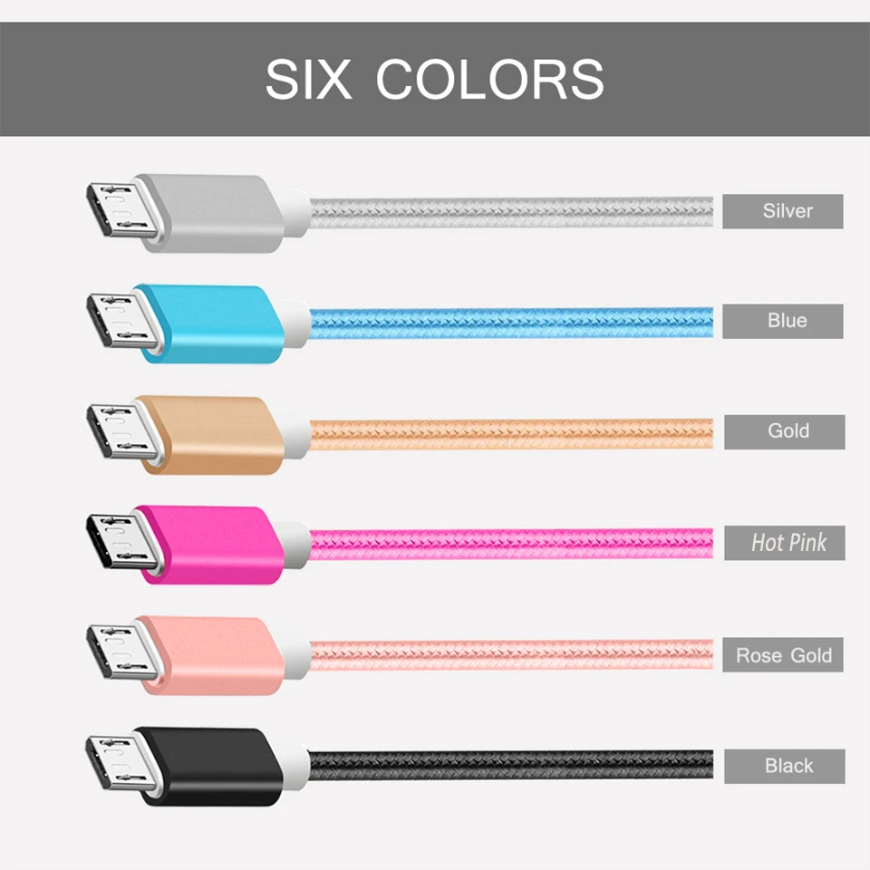 3 2 м/метр Micro USB кабель Micro-Usb кабель 1,5 м провод для samsung Galaxy J7 J6 Plus Xiaomi Redmi 8 7 8A 7A Tecno Phantom 9
