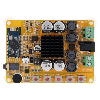 

TDA7492 Wireless Bluetooth 4.0 2 x 50W Binaural Audio Digital Power Amplifier Module