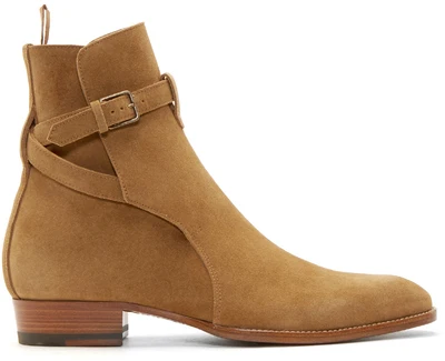 solid pointed toe low heel biker boots