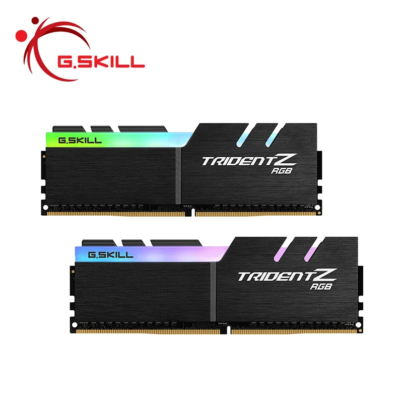 G. SKILL TridentZ RGB серия ram DDR4 16 Гб(2x8 ГБ) Память 3200 МГц ram S для ПК настольный компьютер DDR4 16-18-18-38