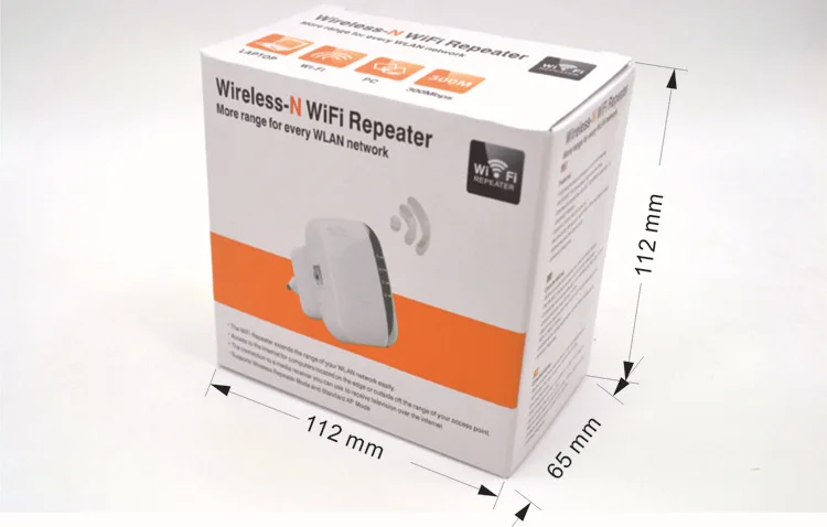 Усилитель сигнала Wi Fi 300 Мбит/с 2 4 ГГц 1 порт|Беспроводные роутеры| |