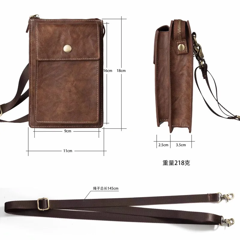 Винтажная универсальная сумка на ремешке для телефона Iphone X 8 Plus, поясная сумка, дорожные кошельки, кожаный чехол для Xiaomi Redmi S2 Mix 2S 7