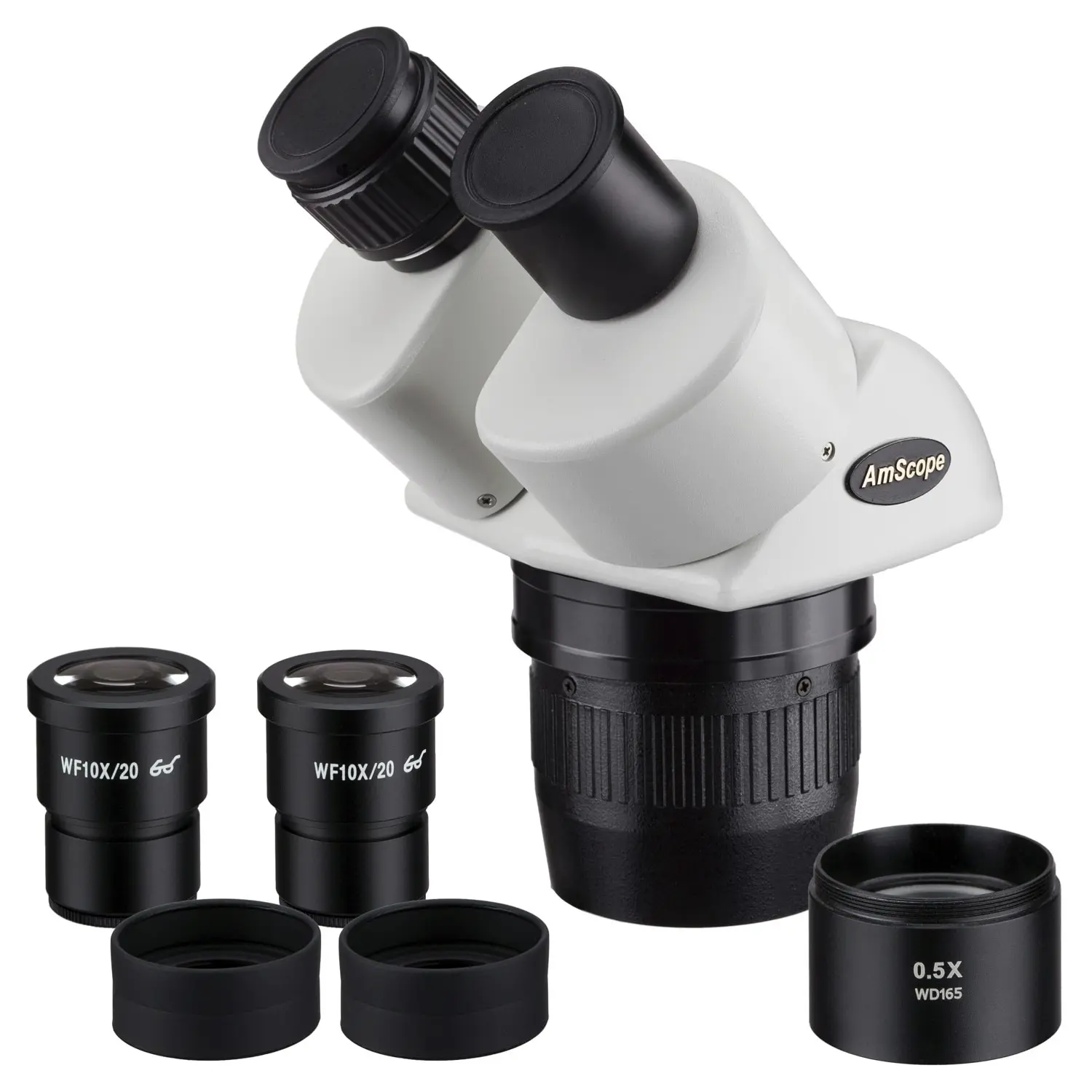 AmScope 5x-10x-15x-30x супер Widefield стерео микроскоп бинокулярный голова SW13BX |