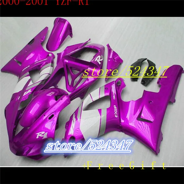 New custom fairing for YZF1000 plastic fairings YZFR1 2000 2001 YZF R1