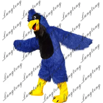 

Hot Sale blue eagle Mascot Costume Adult Size Halloween Outfit Fancy Dress Suit Free Shipping 2019New
