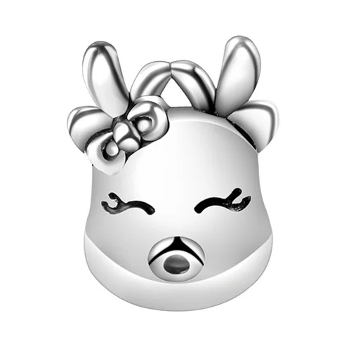 

Btuamb Fresh Style Silver Color Cute Cow Charms Beads Fit Pandora Bracelets & Bangles For Women DIY Making Bijuterias Jewelry