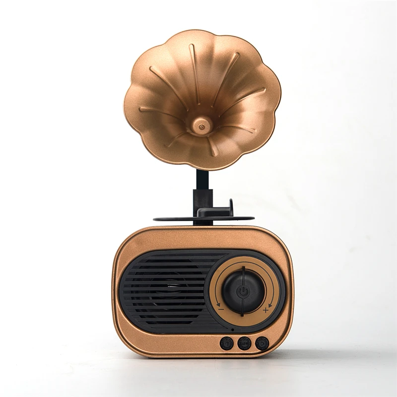 Retro bluetooth speaker 4