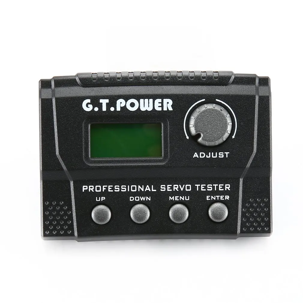 

G.T.Power LCD Digital Professional Servo Tester for RC Aircraft Helicopter Car Servo MCU control LN/ED/FP/DB/SP/WP/PW Mode