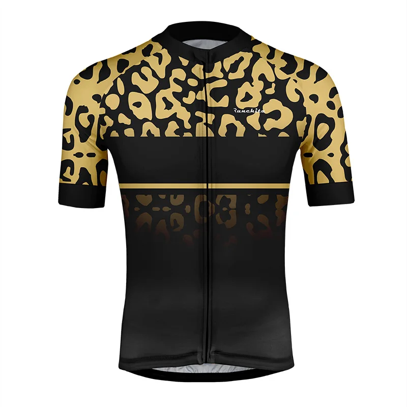 

Runchita 2019 summer go pro team short sleeve cycling clothing bike mtb cycling jersey maillot camisa ciclismo