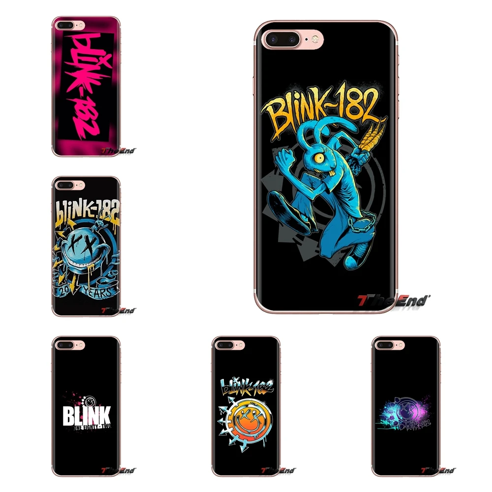 Мягкий ТПУ чехол для телефона Blink 182 Smiley Face Punk Rock Xiaomi Mi4 Mi5 Mi5S Mi6 Mi A1 A2 5X6X8 9 Lite SE Pro Max Mix 2
