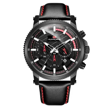 

Men's Calendar Large Dial Watches Men Luminous Quartz Watch Fashion Casual Sport Wristwatch Waterproof Belt Male Watches