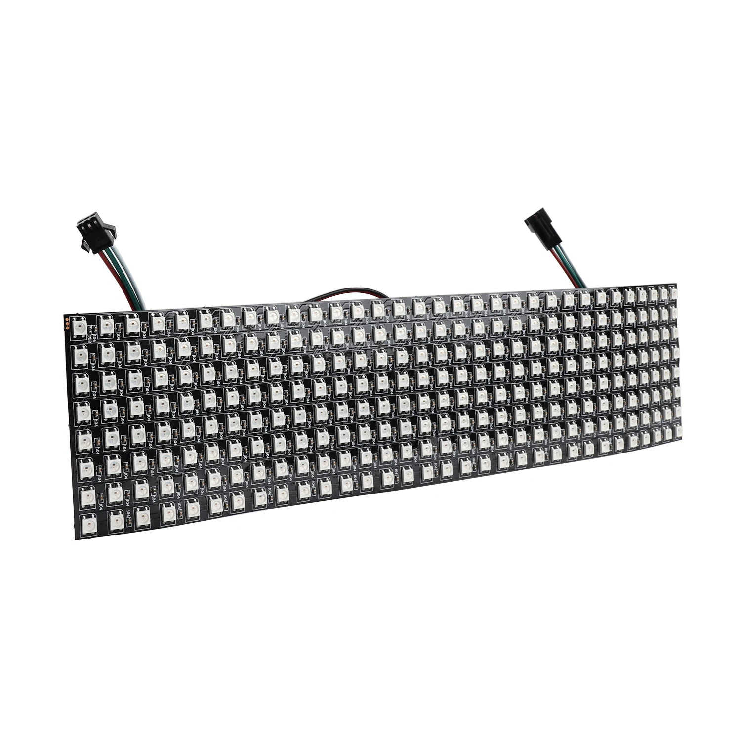 WS2812B светодиодный модуль Pixel Matrix 8*32 256 светодиодов цифровая Гибкая светодиодная