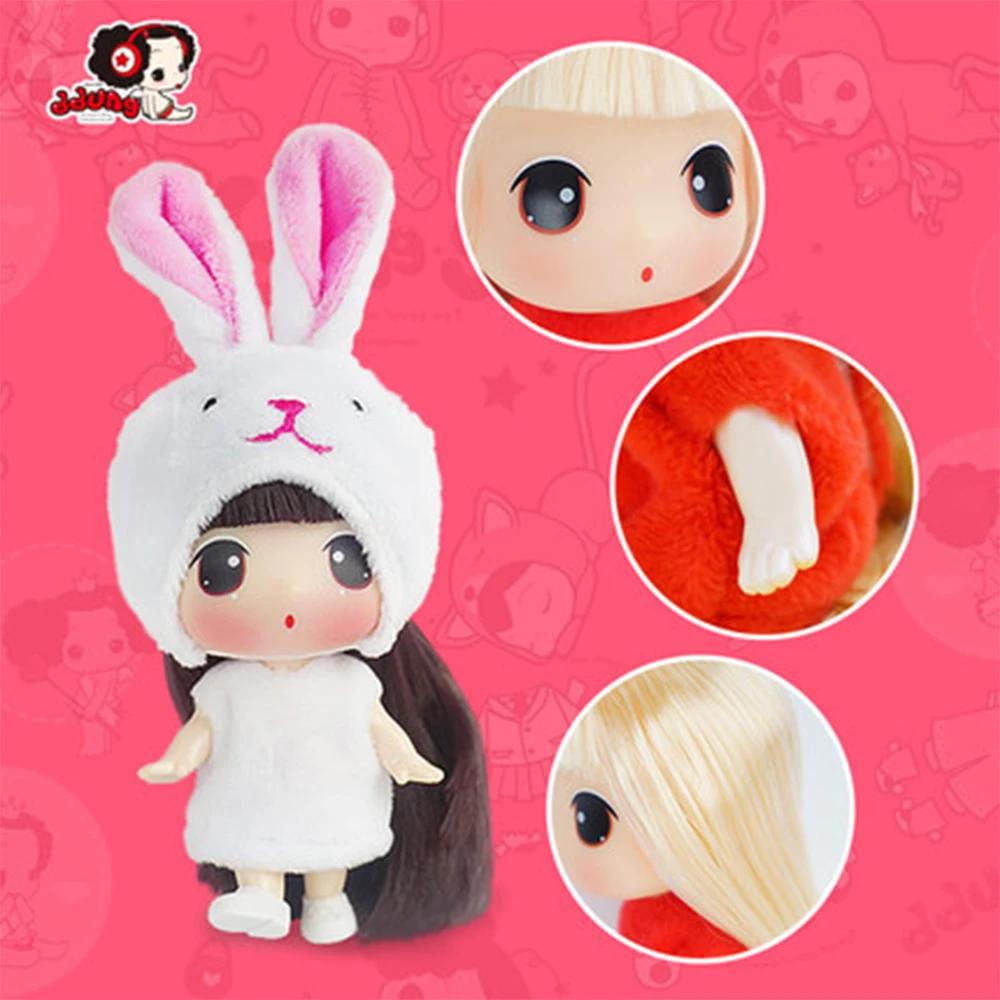 Кукла Ddung 9 см настоящая корейская кукла с надписью Twelve Zodiac Animal BJD подарок на день